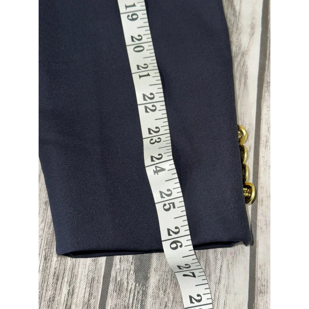 Lauren Ralph Lauren Blazer Men 40 L‎ Blue Wool Blend Sport Coat Single Breasted